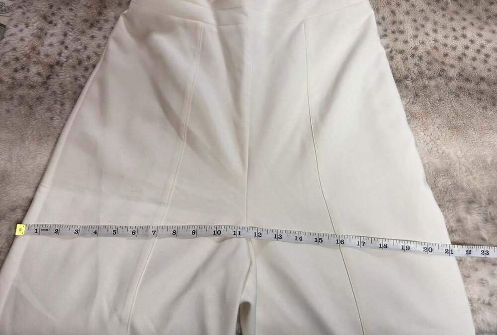 NWT LIKELY Cream Ivory Strapless Wide Leg Jumpsuit Belted Size - Picture 10 of 12